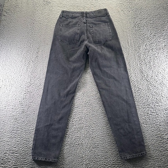 Urban Outfitters BDG Jeans Womens 27x29 Gray Cotton Denim Mom Tapered Workwear - Picture 5 of 10